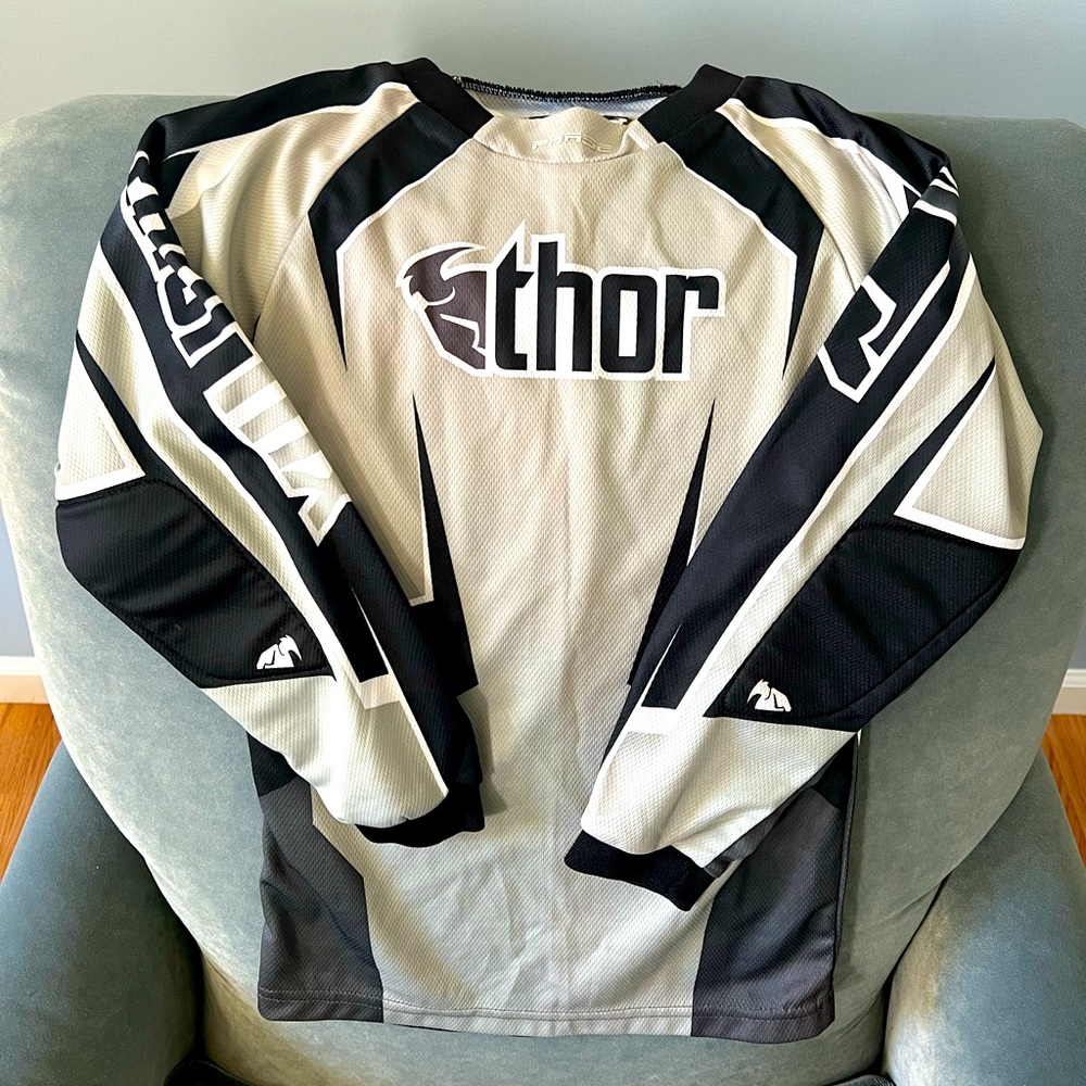 Thor Racing Jersey with padded arms - Size: XS Youth - NWOT